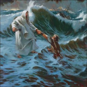 the boat and the storm